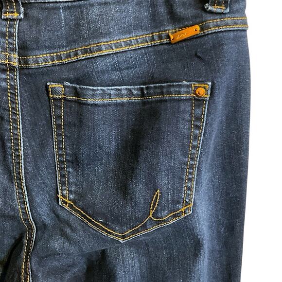INC Jeans Women's 6 Crop Straight Leg Curvy Fit Mid Rise Double Button - Picture 9 of 10